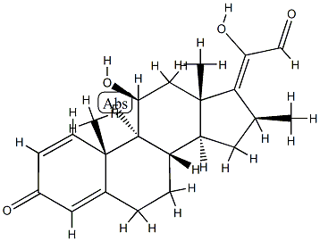 BetaMethasone-17,20 21-Aldehyde Struktur