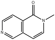 2,6-Naphthyridin-1(2H)-one,2-methyl-(9CI) Struktur