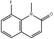 2(1H)-Quinolinone,8-fluoro-1-methyl-(9CI) Struktur