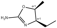 2-Oxazolamine,4-ethyl-4,5-dihydro-5-methyl-,(4R,5S)-rel-(9CI) Struktur