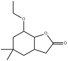 2(3H)-Benzofuranone,7-ethoxyhexahydro-5,5-dimethyl-(9CI) Struktur