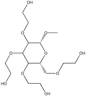 METHYL GLUCETH-20 Struktur