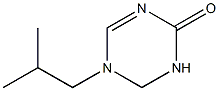 1,3,5-Triazin-2(1H)-one,5,6-dihydro-5-(2-methylpropyl)-(9CI) Struktur