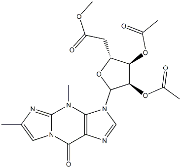 wyosine triacetate Struktur