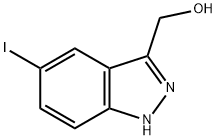 (5-iodo-1H-indazol-3-yl)Methanol Struktur