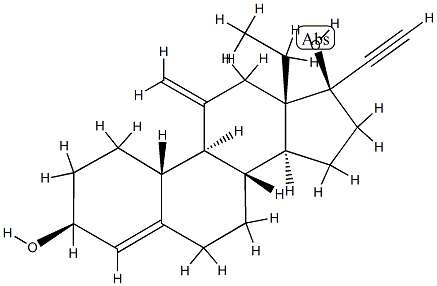 DESOGESTREL RELATED COMPOUND B (15 MG) (3-HYDROXY-DESOGESTREL) Struktur