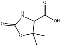 4-Oxazolidinecarboxylicacid,5,5-dimethyl-2-oxo-(9CI) Struktur