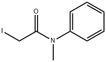 N-Methyl-N-phenyliodoacetamide Struktur