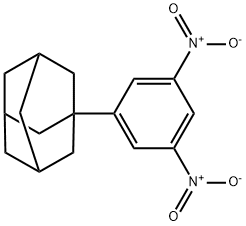 1-(3,5-Dinitrophenyl)tricyclo[3.3.1.13,7]decane Struktur