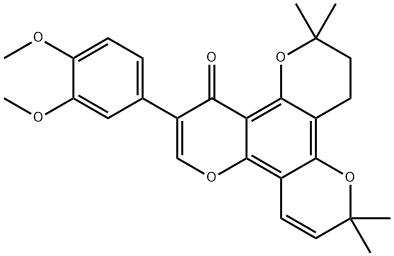 ISOPOMIFERIN, DIMETHYL ETHER Struktur