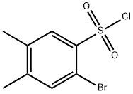 2-bromo-4,5-dimethylbenzenesulfonyl chloride(SALTDATA: FREE) Struktur