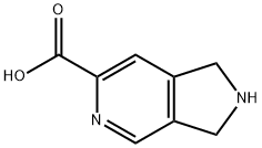 1H-Pyrrolo[3,4-c]pyridine-6-carboxylicacid,2,3-dihydro-(9CI) Struktur