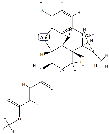 Oxymorphone fumarate methyl ester  Struktur