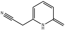 2-Pyridineacetonitrile,1,6-dihydro-6-methylene-(9CI) Struktur