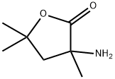 2(3H)-Furanone,3-aminodihydro-3,5,5-trimethyl-(9CI) Struktur