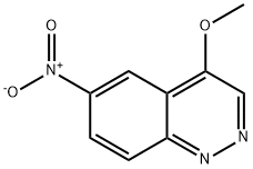 4-methoxy-6-nitro-Cinnoline Struktur