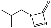 1,3-Diazet-2(1H)-one,1-(2-methylpropyl)-(9CI) Struktur