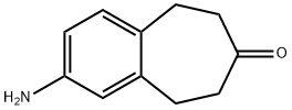 7H-Benzocyclohepten-7-one,2-amino-5,6,8,9-tetrahydro-(9CI) Struktur