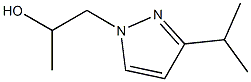 1H-Pyrazole-1-ethanol,alpha-methyl-3-(1-methylethyl)-(9CI) Struktur