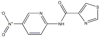 4-Thiazolecarboxamide,N-(5-nitro-2-pyridinyl)-(9CI) Struktur