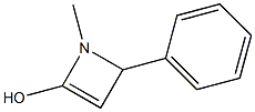 2-Azetol,1,4-dihydro-1-methyl-4-phenyl-(9CI) Struktur