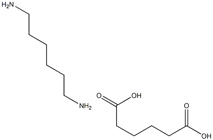 Hexanedioic acid, polymer with 1,6-hexanediamine Struktur