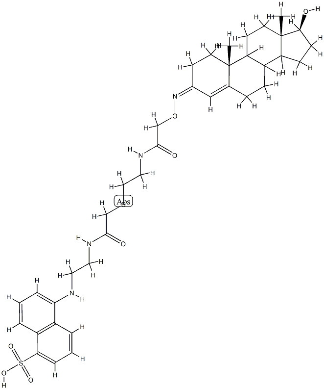 testosterone-cysteamine-DANS Struktur