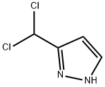 1H-Pyrazole,3-(dichloromethyl)-(9CI) Struktur