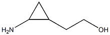 Cyclopropaneethanol,2-amino-(9CI) Struktur