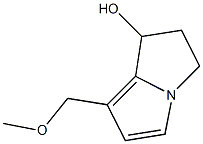 1H-Pyrrolizin-1-ol,2,3-dihydro-7-(methoxymethyl)-(9CI) Struktur