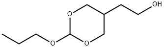 1,3-Dioxane-5-ethanol,2-propoxy-(9CI) Struktur