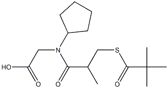 pivalopril Struktur