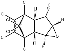 (-)-TRANS-HEPTACHLOREPOXIDE Struktur