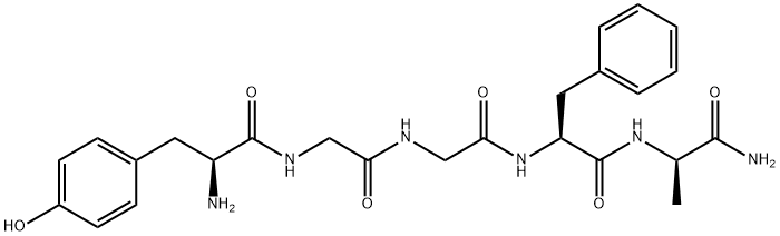 enkephalin, AlaNH2(5)- Struktur