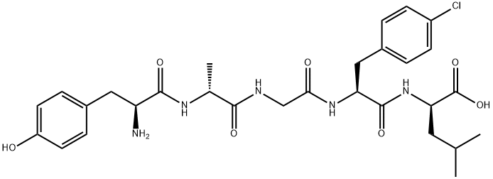 enkephalin-Leu, (Ala(2)-Cl-Phe(4))- Struktur