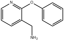 3-Pyridinemethanamine,2-phenoxy-(9CI) Struktur