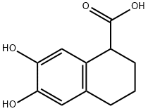 1-Naphthalenecarboxylicacid,1,2,3,4-tetrahydro-6,7-dihydroxy-(9CI) Struktur