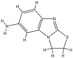 Thiazolo[3,2-a]benzimidazol-6-amine, 2,3-dihydro- (9CI) Struktur