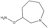 1H-Azepine,3-(aminooxy)hexahydro-1-methyl-(9CI) Struktur