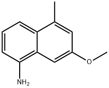 1-Naphthalenamine,7-methoxy-5-methyl-(9CI) Struktur