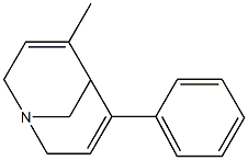 1-Azabicyclo[3.3.1]nona-3,6-diene,4-methyl-6-phenyl-(9CI) Struktur