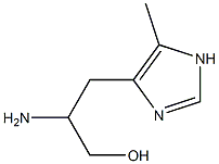 1H-Imidazole-4-propanol,beta-amino-5-methyl-(9CI) Struktur