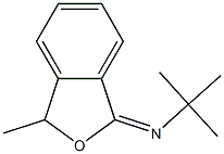 2-Propanamine,2-methyl-N-(3-methyl-1(3H)-isobenzofuranylidene)-,[N(Z)]-(9CI) Struktur