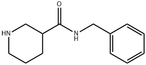 N-BENZYL-3-PIPERIDINE CARBOXAMIDE Struktur