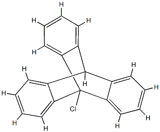 9-Chloro-9,10-dihydro-9,10-[1,2]benzenoanthracene Struktur