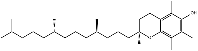 (2S, 4'R, 8'S)-α-Tocopherol Struktur