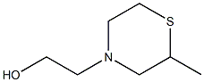 4-Thiomorpholineethanol,2-methyl-(9CI) Struktur