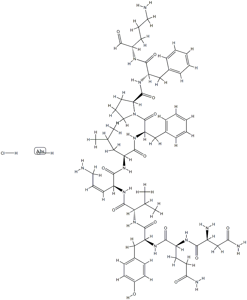 7-ornithine-tyrocidine A Struktur