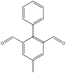 [1,1-Biphenyl]-2,6-dicarboxaldehyde,4-methyl-(9CI) Struktur