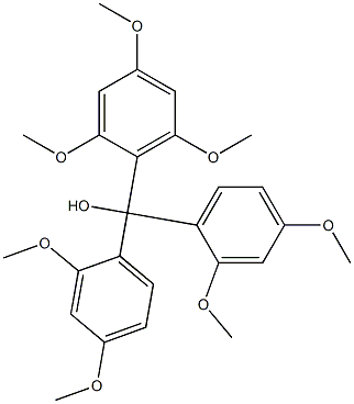 Heptamethoxy Red Struktur